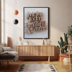 Make Today A Beautiful Day – Exclusive Digital Wall Art