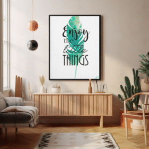 Enjoy the Little Things – Exclusive Minimalist Printable Wall Art