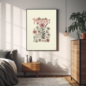 Live in the Moment – Exclusive Wall Art