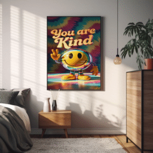 You Are Kind — Gentle Affirmation Wall Art (Signature Digital Print)