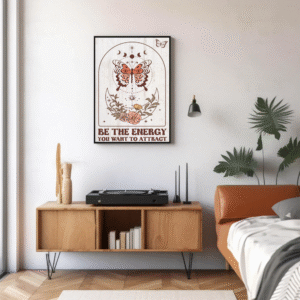 Be the Energy You Want – Inspirational Digital Wall Art