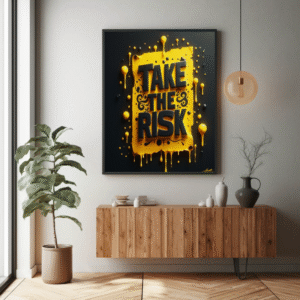 Leap Forward – “Take the Risk” Wall Art